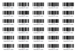 Poolbarcodes. Hiermit werden die abzugebenden Sammelproben beschriftet.